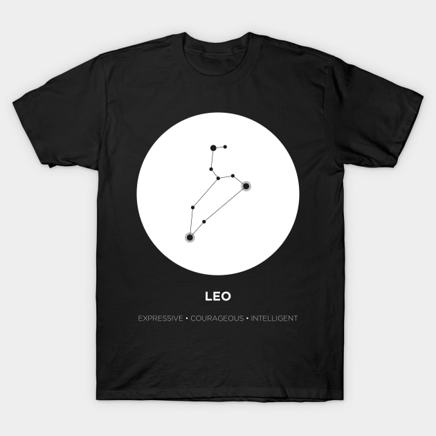 Leo Zodiac T-Shirt by jessycroft